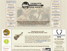Tablet Screenshot of folksociety.org